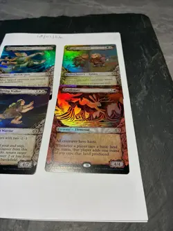 Magic the Gathering MTG Assorted x4 Rare Showcase FOIL Cards NM/M - Image 4