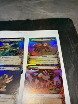 Magic the Gathering MTG Assorted x4 Rare Showcase FOIL Cards NM/M - Image 5