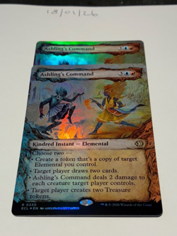 Magic the Gathering MTG Ashling's Command x2 Rare Showcase FOIL Cards NM/M - Image 1