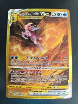 Origin Forme Palkia Vstar GG67/GG70 Crown Zenith Pokemon Card GOLD SWSH TCG - EN - Image 1