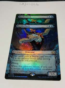 Magic the Gathering MTG Sunderflock x2 Rare Showcase FOIL Cards NM/M - Image 1