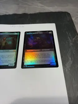 Magic the Gathering MTG Trystan, Callous Cultivator x2 Rare FOIL Cards NM/M - Image 3