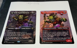 Magic the Gathering MTG Grub, Storied Matriarch x2 Rare Borderless Cards NM/M - Image 1