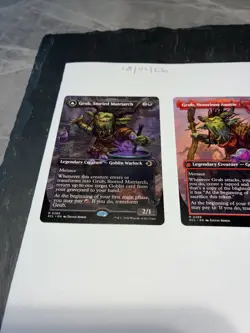 Magic the Gathering MTG Grub, Storied Matriarch x2 Rare Borderless Cards NM/M - Image 2