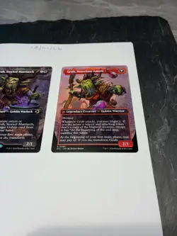 Magic the Gathering MTG Grub, Storied Matriarch x2 Rare Borderless Cards NM/M - Image 3