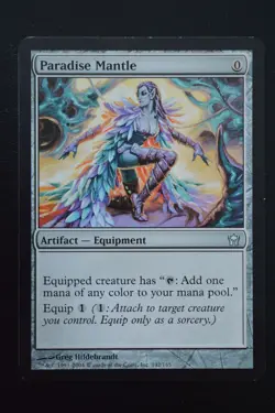 Magic The Gathering MTG PARADISE MANTLE Fifth Dawn LP Lightly Played - Image 1