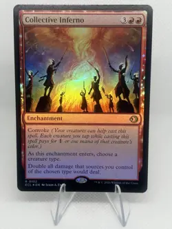 🔮 MTG: Collective Inferno - Foil NM-Mint, English Lorwyn Eclipsed Magic - Image 1