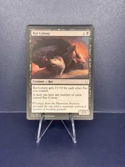 MTG Rat Colony (25) Dominaria 101/269 Black Creature Commander EDH Deck Set - Image 2