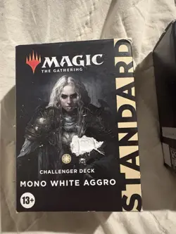 Two unopened MTG Standard Challenger decks, Mono White Aggro and Dimir Control 195166138817 - Image 2