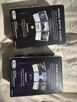 Two unopened MTG Standard Challenger decks, Mono White Aggro and Dimir Control 195166138817 - Image 3