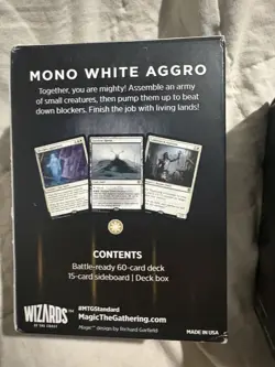 Two unopened MTG Standard Challenger decks, Mono White Aggro and Dimir Control 195166138817 - Image 5
