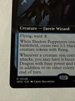 Shadow Puppeteers (Extended Art) Commander: Wilds of Eldraine 48 Near Mint - Image 5