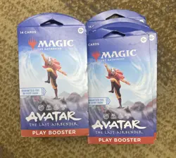 18x lot Magic the Gathering Avatar: The Last Airbender sleeved Play Booster Pack - Image 2