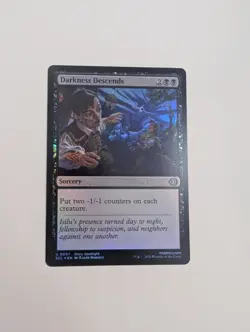MTG - Darkness Descends (Foil) - Lorwyn Eclipsed NM/M Condition - Image 1