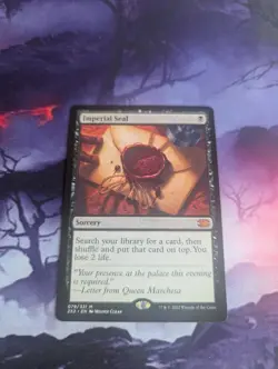 Imperial Seal Double Masters 2022 MTG Magic the Gathering Regular Card NM - Image 1