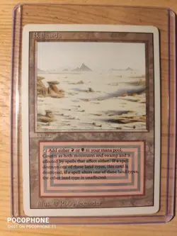 Revised BADLANDS - MtG - med play - see photos - Image 1