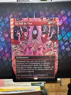 MTG All Will Be One (Rainbow Foil) Secret Lair Drop Series Near Mint NM - Image 1
