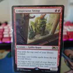 Conspicuous Snoop [Core Set 2020] Magic MTG Cards LP - Image 1