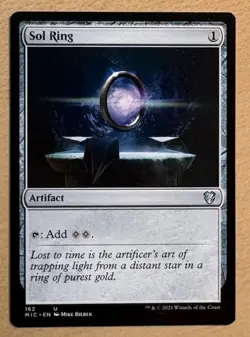MTG Sol Ring Card, Innistrad: Midnight Hunt - Image 1