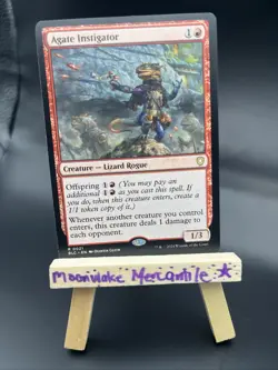 MTG NM Normal Agate Instigator 21 R Commander: Bloomburrow - Image 1