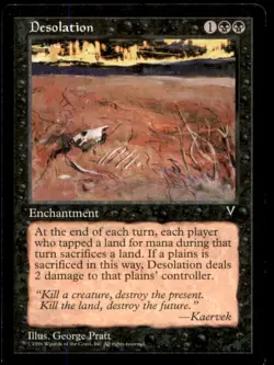 Desolation LP Light Play Visions MTG [8053] - Image 1