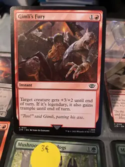 Gimli's Fury (MTG- ) - Image 3