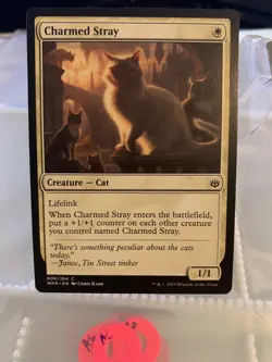 MTG Charmed Stray War of the Spark 008/264 Regular Common - Image 1