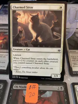 MTG Charmed Stray War of the Spark 008/264 Regular Common - Image 2