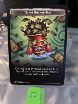 Ticket Bucket-Bot Token - Unfinity UNF #014 - Magic: The Gathering MTG Card - Image 3