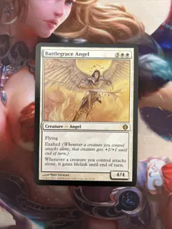 MTG Battlegrace Angel Shards of Alara 6/249 Regular Rare NM - Image 1