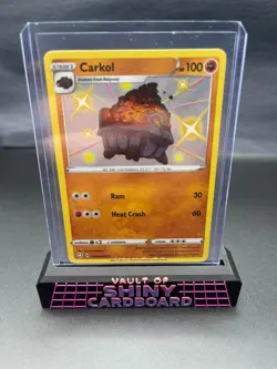 Carkol SV068/SV122 Shiny Pokemon Shining Fates Shiny Vault NM - Image 1