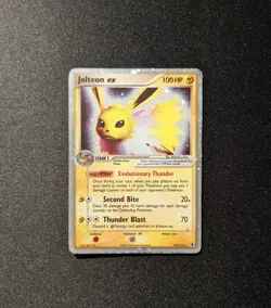 Pokemon EX DELTA SPECIES - #109/113 Jolteon ex - Ultra Rare Holo - ENG - Image 3