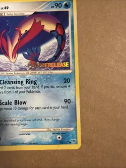 MILOTIC 70/147 Stamped PRERELEASE PROMO Supreme Victors 2009 Pokemon TCG - Image 4