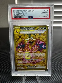 Charizard ex Hyper Rare - Pokemon SV Obsidian Flames - 228/197 - PSA 10 Gem Mint - Image 1
