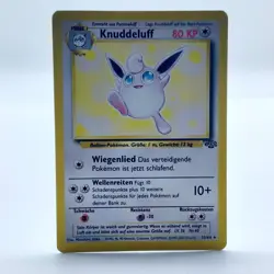 Pokemon TCG Karte - Knuddeluff 32/64 Dschungel Set Deutsch - Image 1