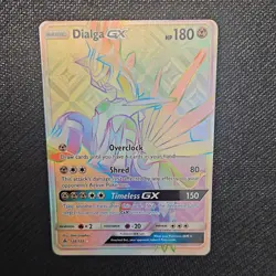 Dialga GX (Secret) 138/131 SM-Forbidden Light Holo Ultra Rare Pokemon TCG - Image 1