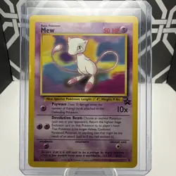 1999 Pokemon TCG Mew Black Star Promo #8 Regular Promo WOTC - Image 1