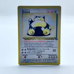 Pokemon TCG Karte - 27/64 Relaxo Dschungel Deutsch Rare EXC - Image 1