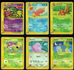 Pokemon AQUAPOLIS - 6 Reverse Holo Cards Bundle - ENG - MP/LP - Image 1