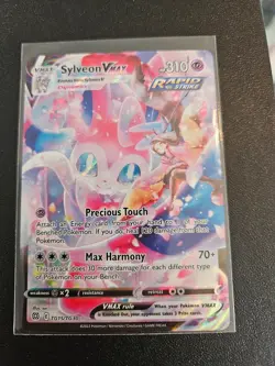Sylveon VMAX TG15/TG30NM Brilliant Stars Trainer Gallery Holo Pokemon TCG - Image 1