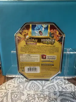 Pokemon TCG Hidden Fates Tin Charizard GX Factory Sealed - Image 2
