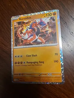 Koraidon | 2024 Pokemon TCG Holo McDonalds 8/15 McDonald’s 008 happy meal - Image 1