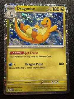 Dragonite - 12/15 - Promo Pokemon McDonald's 2024 - Holo - MP - Image 1