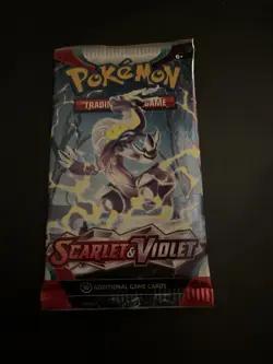 VERY HEAVY 22.28g Scarlet And Violet Base Pokemon TCG Booster Pack - Image 2