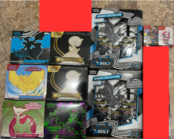 Pokemon SV Era Sealed Box Lot Mega Evolution 151 Booster Bundle Black Bolt ETB + - Image 1