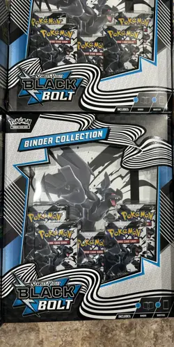 Pokemon SV Era Sealed Box Lot Mega Evolution 151 Booster Bundle Black Bolt ETB + - Image 3