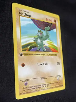 Pokemon Machop (52/102) 1st Edition Shadowless Base Set NM/M NP - Image 4