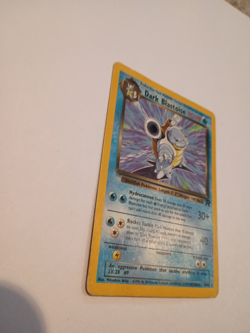 Dark Blastoise 20/82 Pokemon TCG Vintage Rocket Set WOTC Non Holo Rare 1999-2000 - Image 5