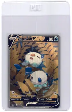 PokeTeamLegends Pokemon Card Holo (NonTcg) PTL346 Oshawott - Image 1