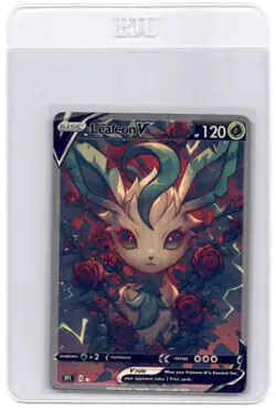PokeTeamLegends Pokemon Card Holo (NonTcg) PTL1052 Leafeon - Image 1